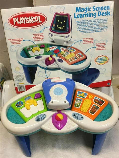 The Importance of Hands-on Learning with the Playskool Magic Board Learning Desk